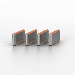 LINDY LNY-40440 :: USB Type C Port Blockers (Without Key) - Pack of 10, orange