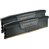 Corsair DDR5, 6000MT/s 64GB 2x32GB DIMM, Unbuffered, 30-36-36-76, Std PMIC, AMD EXPO, VENGEANCE DDR5 Black Heatspreader, Black PCB, 1.4V