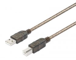 MANHATTAN 152389 :: Cable Hi-Speed USB 2.0 A-B, Active, up to 480 Mbps, 15m