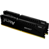 Kingston DRAM 32GB 6000MT/s DDR5 CL40 DIMM (Kit of 2) FURY Beast Black XMP EAN: 740617325690