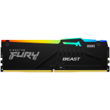 Kingston 64GB 6000MT/s DDR5 CL30 DIMM (Kit of 2) FURY Beast RGB XMP, EAN: 740617342758