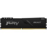 Kingston 16GB 2666MT/s DDR4 CL16 DIMM 1Gx8 FURY Beast Black, EAN: 740617320152