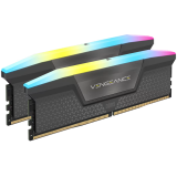 Corsair DDR5, 5600MT/s 32GB 2x16GB DIMM, Unbuffered, 36-36-36-76, Std PMIC, AMD EXPO, VENGEANCE RGB DDR5 Cool Grey Heatspreader, RGB LED, 1.25V, EAN:0840006600091