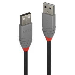 LINDY LNY-36694 :: Cabel USB 2.0 Type A-А, Anthra Line , M/M, 3 m