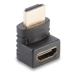 LINDY LNY-41086 :: Adapter HDMI Female to HDMI Male 90 Degree Right Angle Adapter - UP