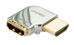 LINDY LNY-41507 :: Adapter CROMO HDMI Male to HDMI Female 90 Degree Right Angle Adapter - Right