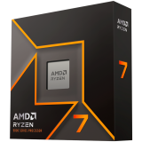 AMD CPU Desktop Ryzen 7 8/16T 9700X (3.8GHz/5.5GHz, 40MB, 65W, AM5) box, with Radeon Graphics