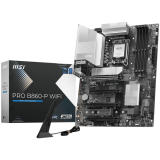 MSI PRO B860-P WIFI, ATX, LGA 1851, 4x DDR5 Dual Channel DDR5 up to 8600(OC)MHz, 4x PCIe x16 slot, 3x M.2 slot, 4x USB 2.0, 2x USB 5Gbps, 2x USB 10Gbps, 1x USB 40Gbps Type-C, HDMI, DP, 7.1 HD Audio, 5G LAN, WiFi, BT, 3Y