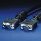 ROLINE 11.04.5253 :: VGA кабел HD15 M/M, 3.0 м с феритни накрайници, Quality