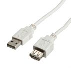 VALUE 11.99.8946 :: USB 2.0 кабел, Type A, M/F, 0.8 м