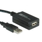 VALUE 12.99.1110 :: USB 2.0 удължителен кабел, с усилвател, 12 м