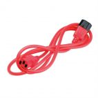 ROLINE 19.08.1520 :: Удължителен захр. кабел IEC 320 C14 - C13, червен, 1.8 м