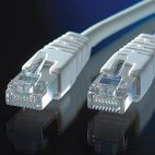 ROLINE 21.15.0310 :: S/FTP Patch кабел Cat.5e, 10.0 м, AWG26, сив цвят
