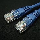 ROLINE 21.15.0534 :: UTP Patch кабел Cat.5e, 1.0 м, AWG24, син цвят
