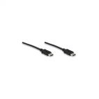 MANHATTAN 306935 :: Display port v.1.2 кабел 20P M/ M 1.0 м, със звук, черен