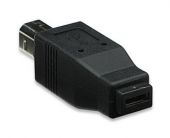 MANHATTAN 308670 :: Преходник USB A/M към A+B/F
