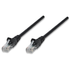 INTELLINET 347440 :: Patch кабел Cat.5e UTP, 0.25 м, черен