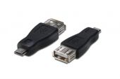 ASSMANN AK-300507-000-S :: USB адаптер, micro B/M - USB A/F