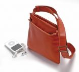TUCANO BFIMIN-O :: Чанта за iPod / MP3 / GSM, Fina Mini, кожена, оранжев цвят
