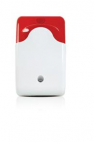 CHUANGO WS103 :: Безжична strobe сирена, с червена лампа, за безжична връзка с централа CG-5, 110 dB