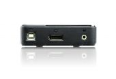 ATEN CS782DP :: 2-Port USB DisplayPort/Audio KVM Switch (4K Supported and Cables included)