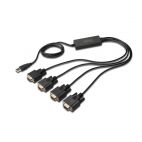 ASSMANN DA-70159 :: USB - RS232 конверторен кабел, 4xRS232, Chipset FT4232H