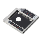 DIGITUS DA-71108 :: Монтажен адаптор за 2.5" SSD/HDD към CD/ DVD/ Blu-ray на лаптоп, до 9.5 мм