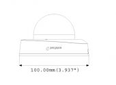 GEOVISION GV-EFD1100-2F :: IP камера, 1.3 Mpix, Mini Fixed IP Dome Series, Low Lux, 3.8 мм обектив, IR, WDR, PoE, H.264, Pan-tilt