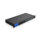 Linksys LGS124P :: 24-Port Small Business Rackmount Gigabit Switch with PoE
