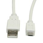 ROLINE S3153-100 :: Cable USB А/М - microB/M 3, 0 m, beige