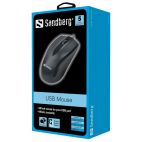 SANDBERG SNB-631-01 :: Оптична мишка, USB, 1200 DPI