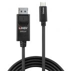 LINDY 43268 :: Конвертор-кабел от USB Type-C към DisplayPort, 4K60, 3m