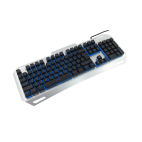 WHITE SHARK GK-1623 :: Геймърска клавиатура Gladiator, метална база