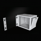 MIRSAN MR.WTC12U45.02 :: Wall Type NETWORK Cabinet - 12U, D=450mm, W=565mm, White, Com-Box
