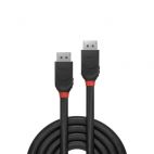LINDY 36492 :: DisplayPort 1.2 Cable, Black Line, 4K, 2m