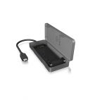 RAIDSONIC IB-185M2 :: External M.2 SATA SSD case with integrated USB 3.1 (Gen2) Type-C™ cable