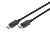 ASSMANN AK-340106-020-S :: DisplayPort кабел, DP, M/M, v.1.3/1.4, interlock, 8K@30Hz, 2m