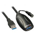 LINDY LNY-43099 :: USB 3.0 Active Extension Cable, Type A M / Type A F, 15.0 m