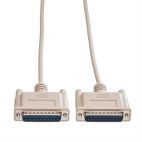 ROLINE 11.01.3590 :: RS-232 сериен кабел, D25 M/M, 9.0 м, монолитен, 25 проводника