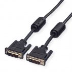 ROLINE 11.04.5598 :: DVI Cable, DVI (24+1), Dual Link, M/M, 15.0 m