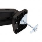 VALUE 17.99.1163 :: Dual LCD Monitor Stand Pneumatic, Desk Clamp, Pivot, black, 2 Joints