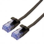 VALUE 21.99.0824 :: UTP Patch Cord, Cat.6A (Class EA), black, 1.5 m, extra-flat