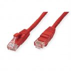 VALUE 21.99.1421 :: UTP Patch кабел Cat.6A (Class EA), червен цвят, 1.0 м