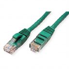VALUE 21.99.1441 :: UTP Patch кабел Cat.6A (Class EA), зелен цвят, 1.0 м