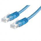 VALUE 21.99.1534 :: UTP Patch кабел, Cat.6 (Class E), син цвят, 1.0 м