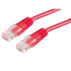 VALUE 21.99.1581 :: UTP Patch кабел, Cat.6 (Class E), червен цвят, 10.0 м