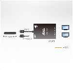 ATEN VS82H :: 2-портов True 4K HDMI сплитер