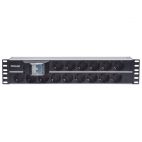 INTELLINET 714051:: 19" 2U Rackmount 15-Output PDU With Double Air Switch, 3 m