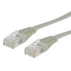 VALUE 21.99.0981 :: UTP Patch кабел, Cat. 6, плосък, сив цвят, 1.0 м