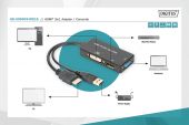 ASSMANN AK-330403-002-S :: DIGITUS HDMI 3-in-1 конвертор, HDMI към VGA / DisplayPort / DVI